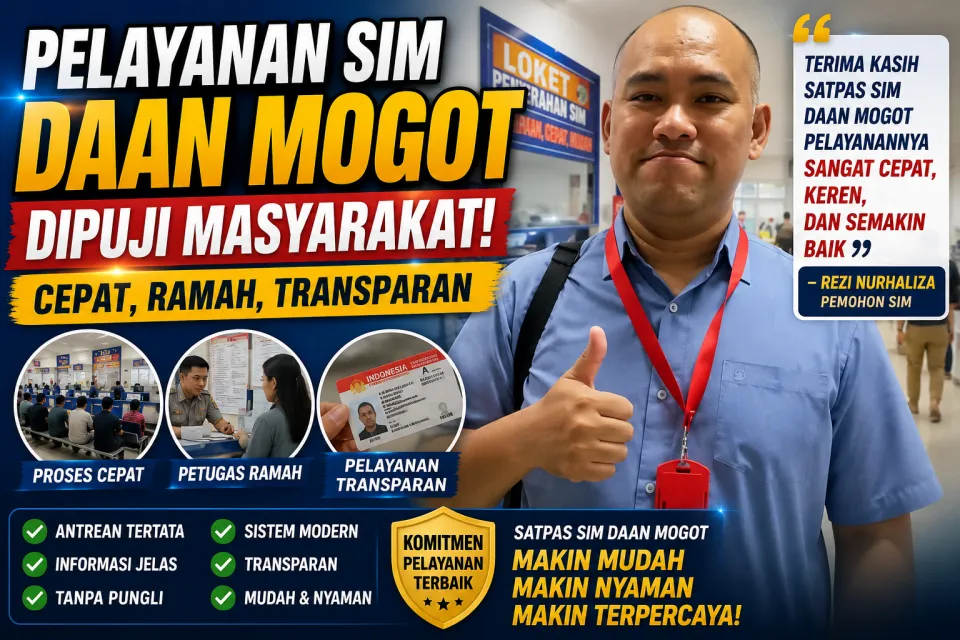 Fakta Terbaru Pelayanan SIM Daan Mogot di Jakarta, Warga Sebut Kini Lebih Nyaman