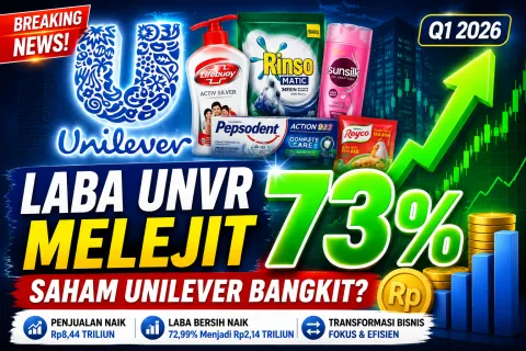 UNVR Hari ini Bikin Kejutan Besar! Terungkap Laba Meroket 73 Persen di Tengah Persaingan Ketat