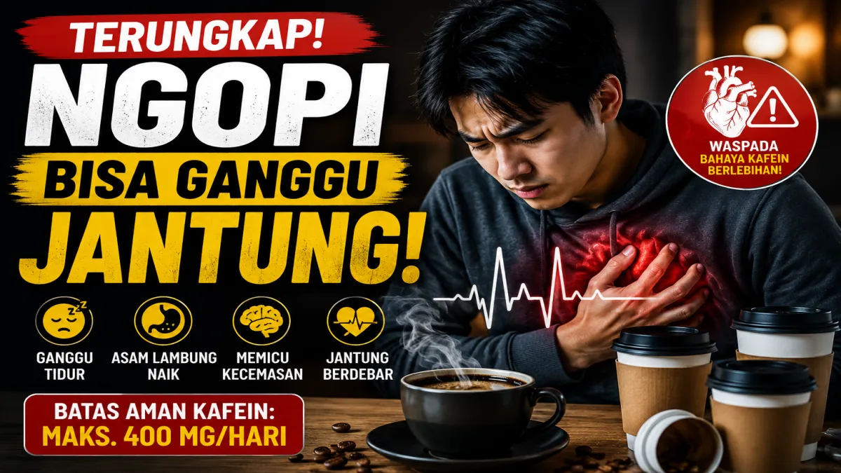 Terungkap! Anak Muda Makin Gemar Ngopi, Dokter Ingatkan Fakta Bisa Ganggu Jantung