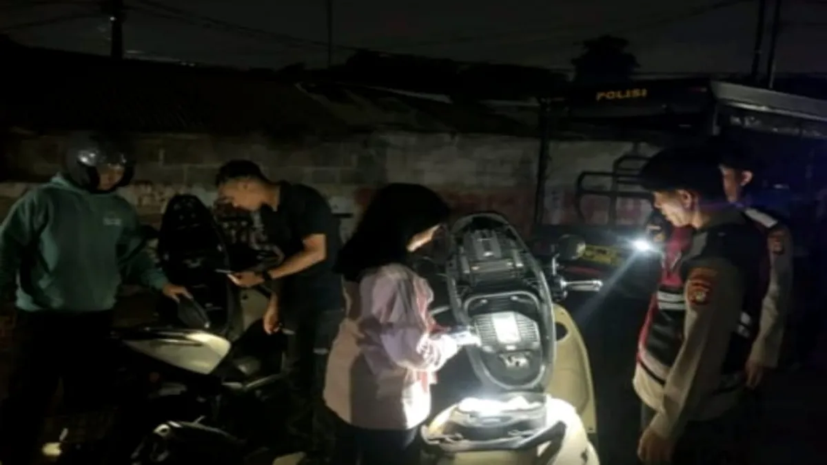 Jaga Kondusifitas Kamtibmas, Polsek Bekasi Selatan Intensifkan Razia dan Patroli Jam Rawan Dini Hari