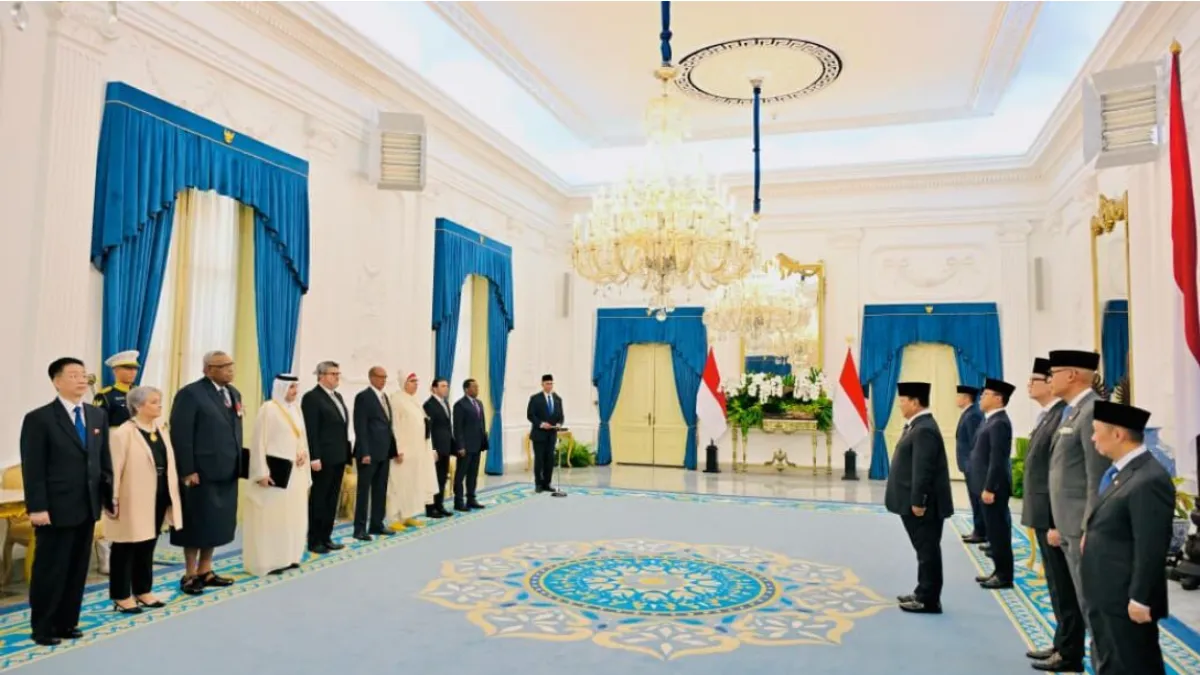 Prabowo Terima 9 Duta Besar Baru, Diplomasi Indonesia Diuji di Tengah Dinamika Geopolitik Global