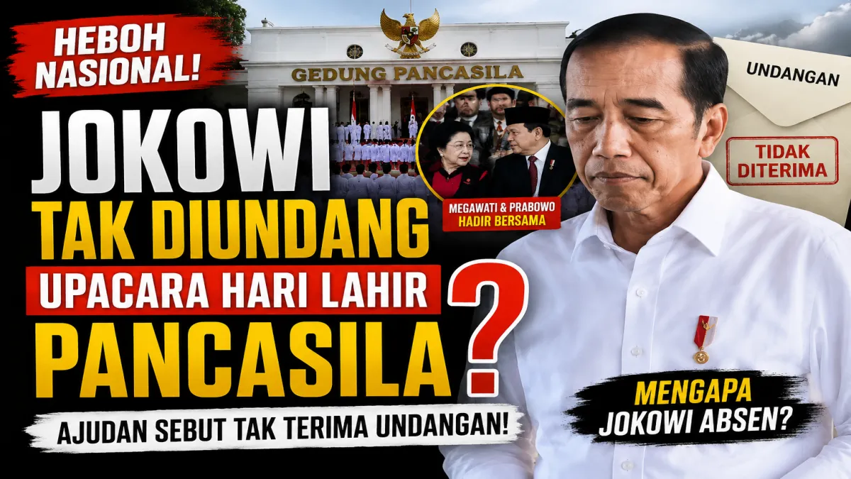 Jokowi Tak Diundang Upacara Pancasila? Pengakuan Ajudan Picu Kehebohan Politik Nasional