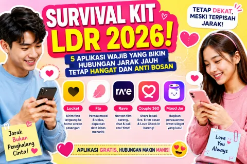 Terungkap 5 Aplikasi LDR Ini Bikin Hubungan Jarak Jauh Lebih Intim, Seru, dan Nempel Terus