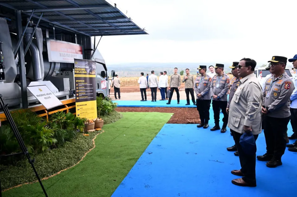 Prabowo Resmikan 10 Gudang Pangan Polri dan 166 SPPG, Fokus Ketahanan Pangan Nasional