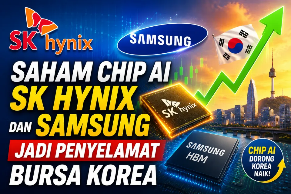 Terbaru SK Hynix Meledak 5%, KOSPI Rebound Tajam! Investor Kini Menunggu Efek Micron