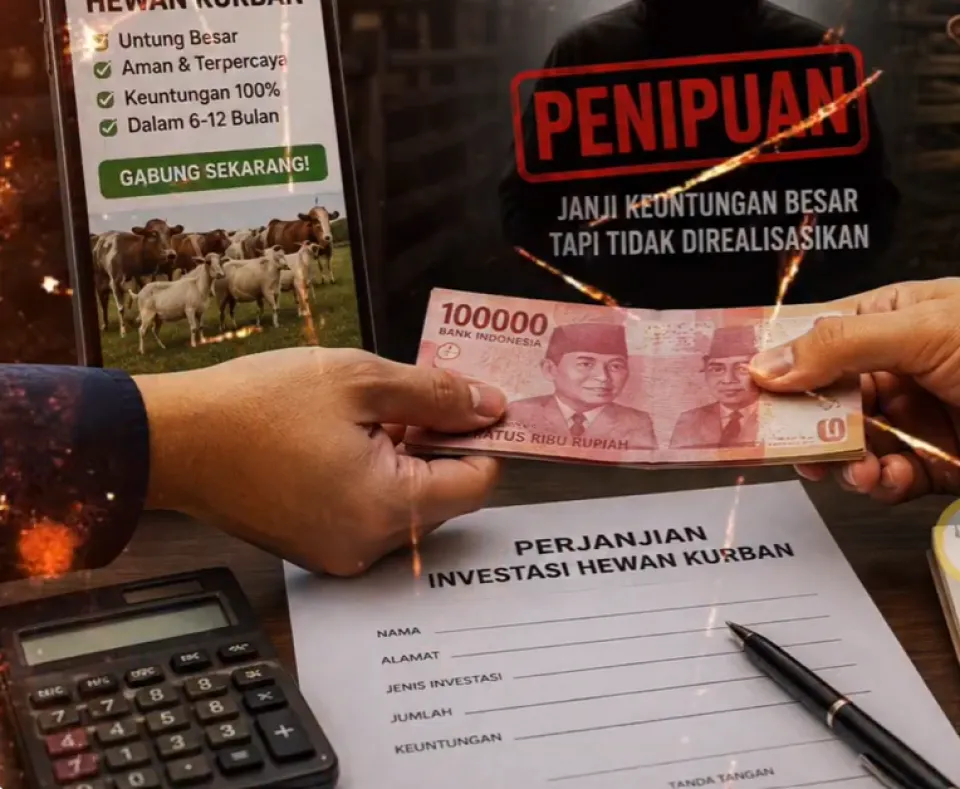 Terbongkar! Modus Investasi Hewan Kurban di Bekasi, Korban Rugi Hingga Rp947 Juta