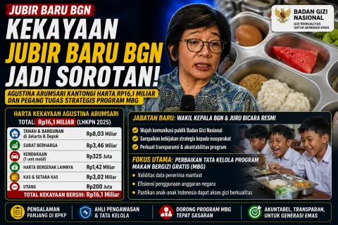 Terungkap Profil Agustina Arumsari, Fakta Jubir Baru BGN Berharta Rp16 Miliar