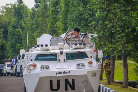 Peringati Hari Penjaga Perdamaian PBB, Dedie Rachim Kunjungi PMPP TNI di Sentul