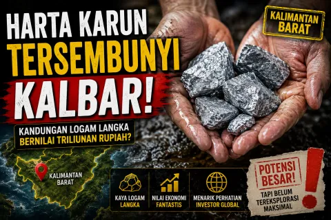 Kalbar Simpan 'Emas Teknologi' Dunia, Skandium dari Lumpur Merah Jadi Rebutan Negara Maju