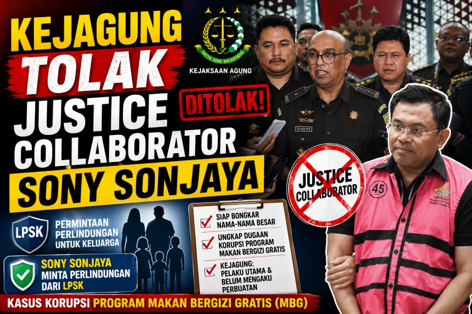 Update Sony Sonjaya Cari Perlindungan LPSK Setelah JC Ditolak, Nama Besar Disebut Akan Terungkap