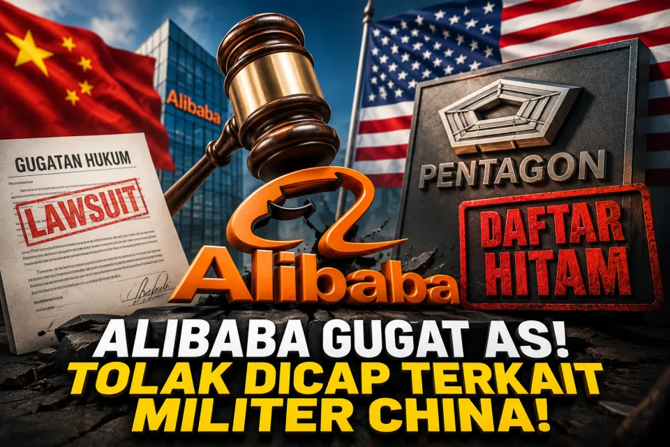 Alibaba Gugat Pemerintah AS Usai Dicap Terkait Militer China