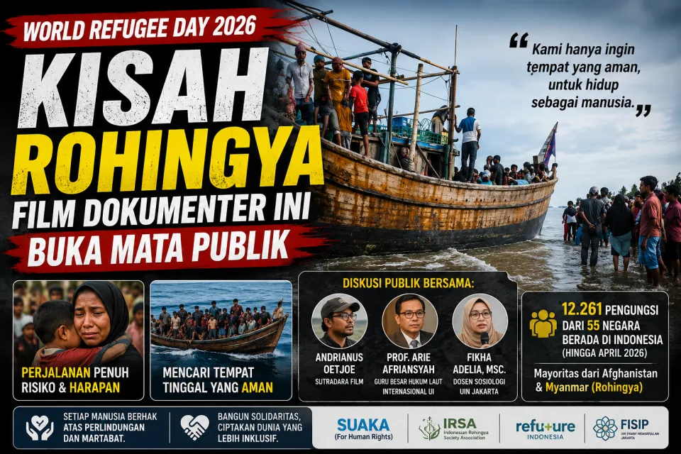 Kisah Rohingya di Laut Andaman Menggugah Indonesia, Film Dokumenter Ini Buka Mata Publik
