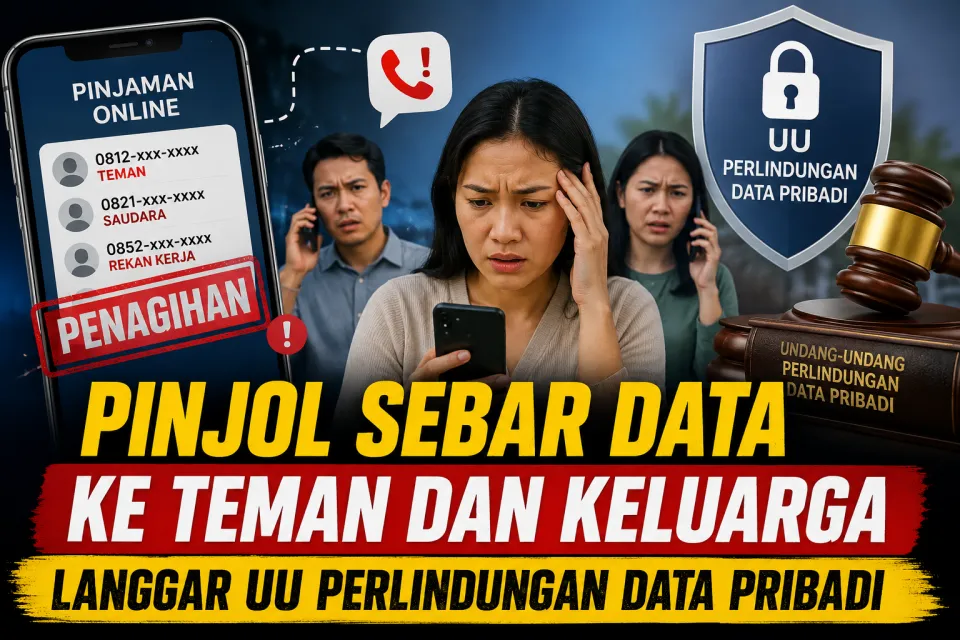Masyarakat Hari Ini Harus Tahu! Pinjol Sebar Data ke Teman dan Keluarga Bisa Kena Sanksi Hukum